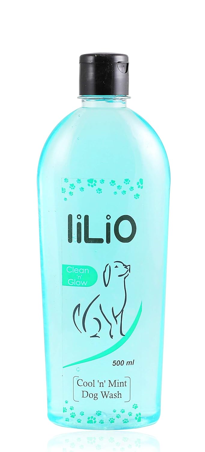 iiLio Cool &Mint Natural Anti Allergic Wash Shampoo for Dog (500 ML)