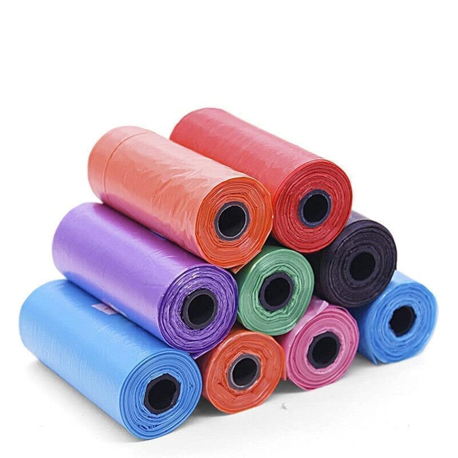 The Pets Company Dog Poop Bags, Dog Waste Pick Up Biodegradable Garbage Bags, Dispenser Fitting, (8 Rolls 15 Bags Each Roll), 120 Bags Refill