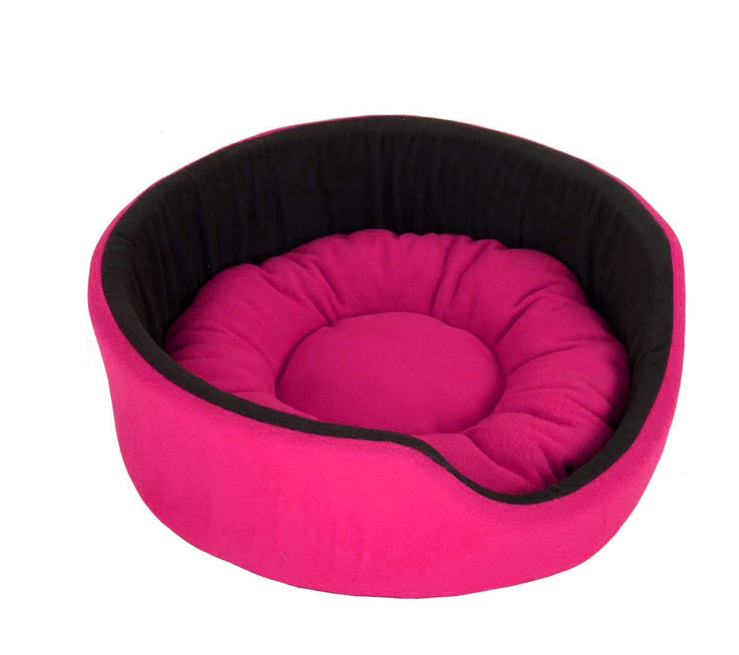 Fluffy’s Polyester Luxurious Both Side Soft Dog/Cat Bed (Red, Small) Fluffy’s Polyester Luxurious Both Side Soft Dog/Cat Bed (Red, Small)