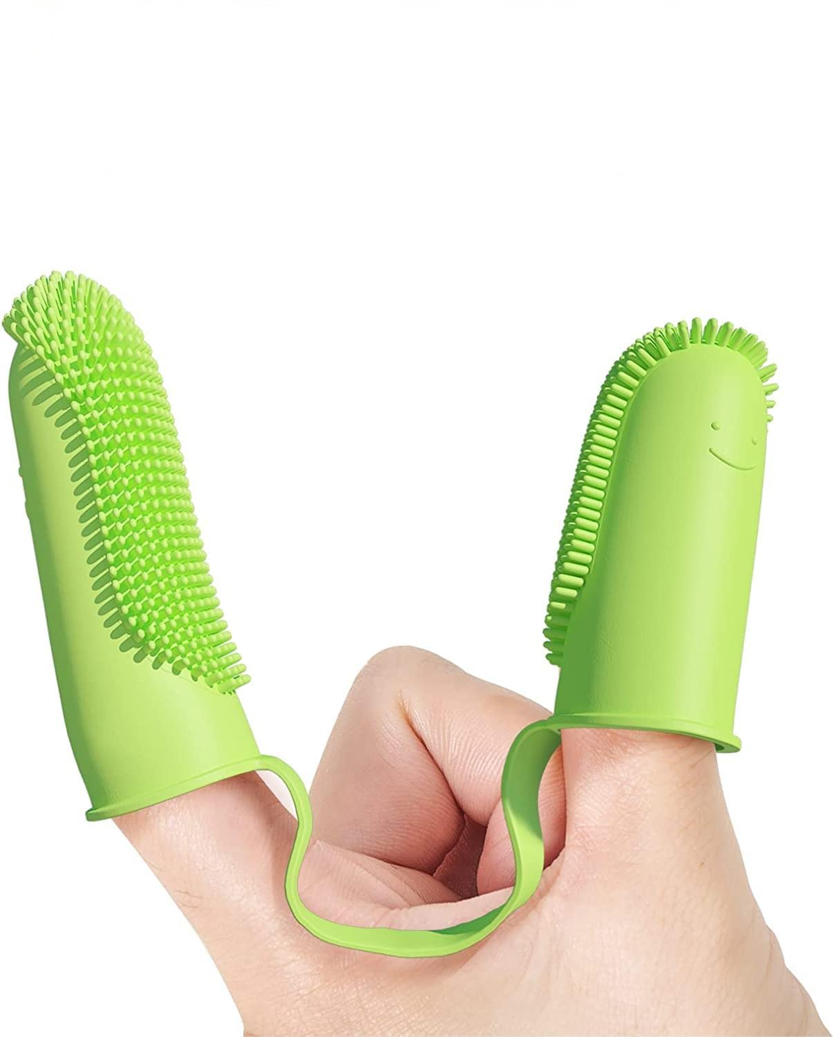 Inralimot Dog Toothbrush Cat Finger, Teeth Cleaning Set Soft Bristles for Easy Dental Care Toothbrush Suitable for Large to Small Dogs Cats and Small Pets Color: Pink or cyan,Manual, Adult Inralimot Dog Toothbrush Cat Finger, Teeth Cleaning Set Soft Bristles for Easy Dental Care Toothbrush Suitable for Large to Small Dogs Cats and Small Pets Color: Pink or cyan,Manual, Adult