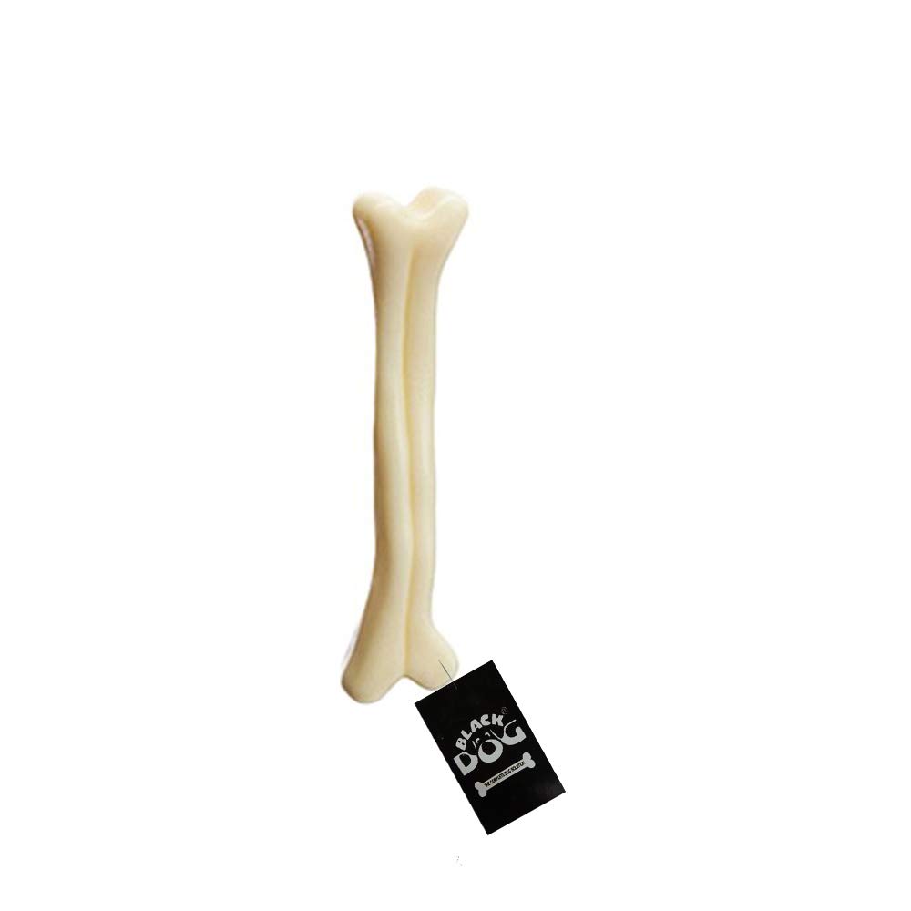 BLACK DOG Nylon Hard Chew Bone Toys for Puppies, Dog Toys, Puppy Teething Toys, Chewing Bone Toys (Size-10CM Small) BLACK DOG Nylon Hard Chew Bone Toys for Puppies, Dog Toys, Puppy Teething Toys, Chewing Bone Toys (Size-10CM Small)
