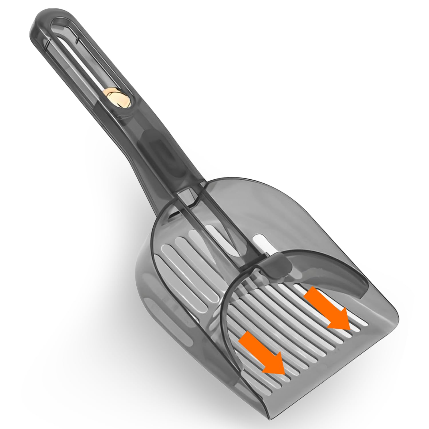 Simonpac 2 in 1 Adjustable Cat Litter Scoop – Multi-Size Litter Scooper for Small & Large Litter, Durable Cat Poop Scooper, Essential Cat Litter Box Accessory, Easy-to-Clean Dual Gap: 6mm & 9mm (Grey) Simonpac 2 in 1 Adjustable Cat Litter Scoop – Multi-Size Litter Scooper for Small & Large Litter, Durable Cat Poop Scooper, Essential Cat Litter Box Accessory, Easy-to-Clean Dual Gap: 6mm & 9mm (Grey)