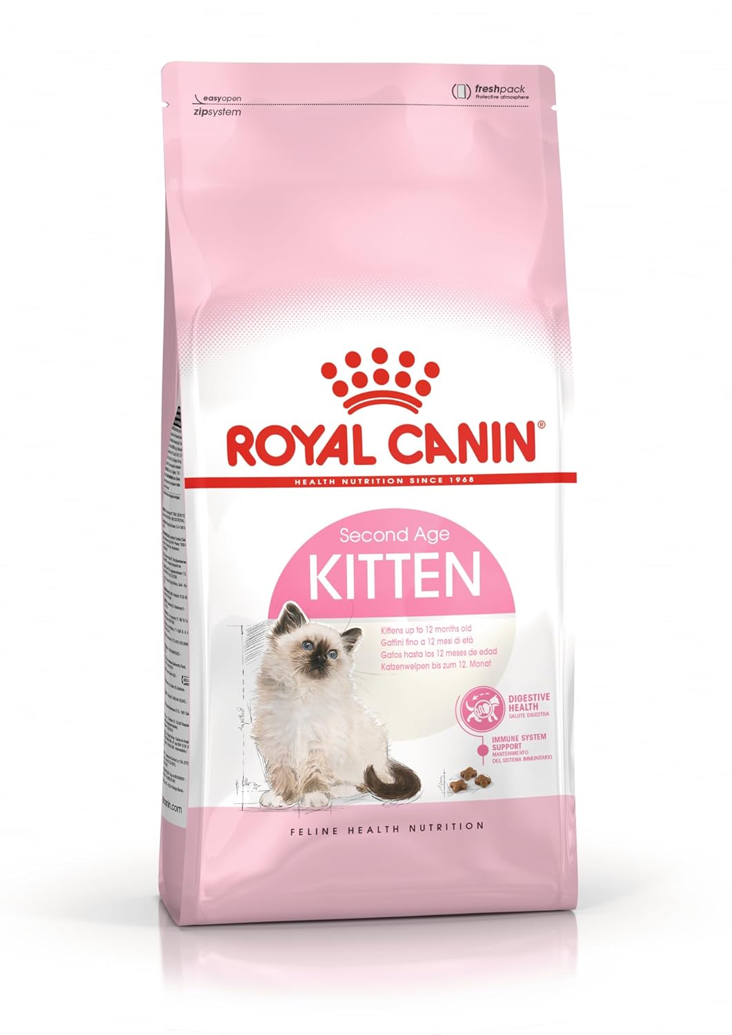 Royal Canin Kitten Pellet Cat Food, Seafood Flavor, 2 KG,Pack of 1 Royal Canin Kitten Pellet Cat Food, Seafood Flavor, 2 KG,Pack of 1