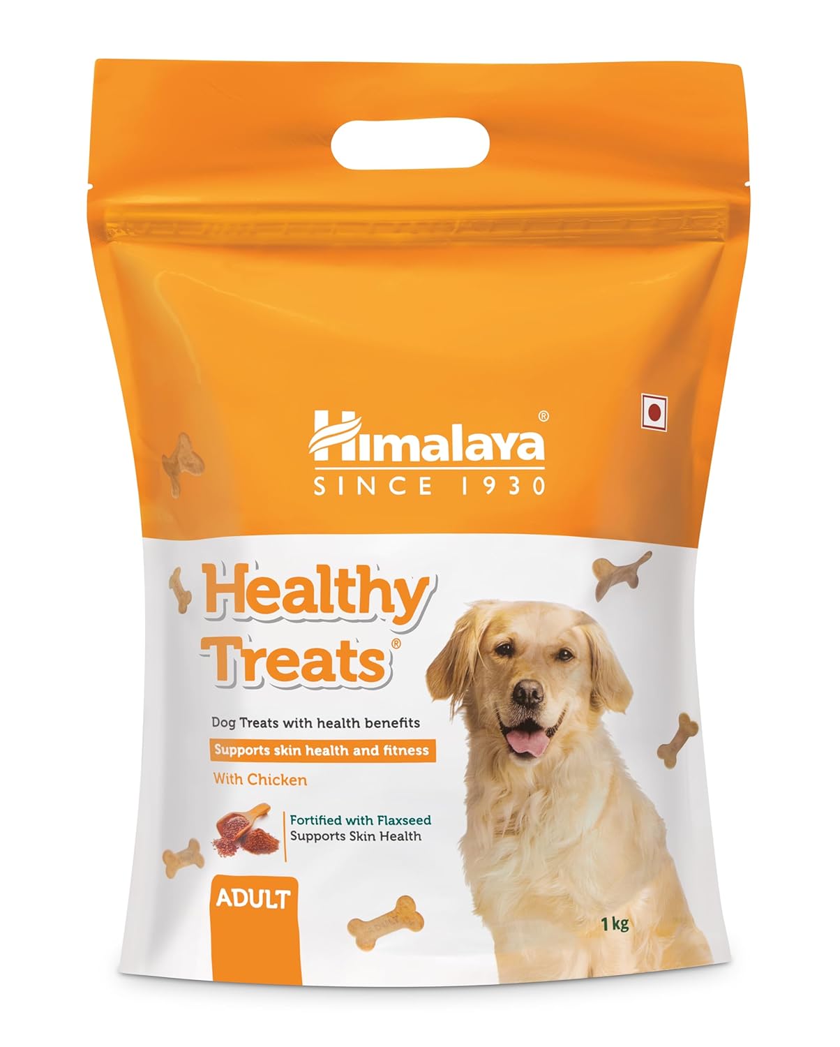 Himalaya Wellness Company Healthy Dog Biscuit Treats (Adult) , Chicken, 1Kg
