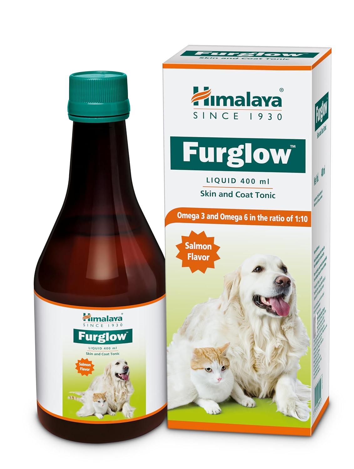 Himalaya Furglow (Skin & Coat Tonic) Liquid For Dogs & Cats 400Ml