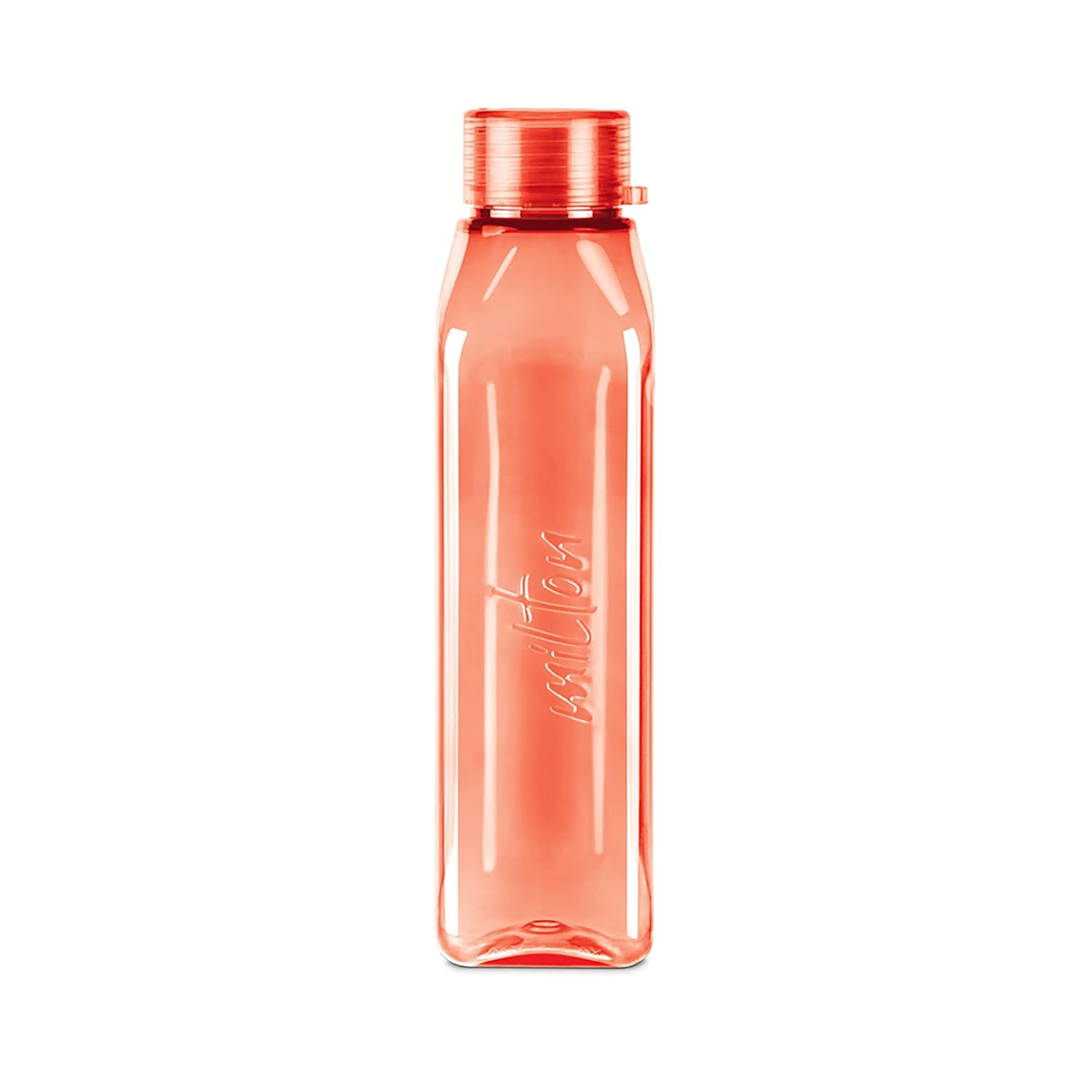 MILTON Prime 1000 Pet Water Bottle, 1 Piece, 1 Litre, Red, Reusable Plastic Fridge Bottle, BPA Free and Leak Proof Waterbottle for School, Travel, Work MILTON Prime 1000 Pet Water Bottle, 1 Piece, 1 Litre, Red, Reusable Plastic Fridge Bottle, BPA Free and Leak Proof Waterbottle for School, Travel, Work