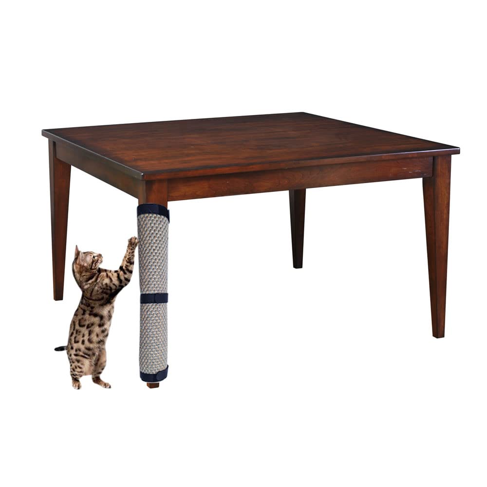 MATS AVENUE DOOR MATS AT YOUR DOOR STEP Cat Scratch & Claw Pad Made Of Soft Jute Fabric Rubber Backed With Hook & Loop Tape For Attaching & Protecting Furniture & Sofas From Cat Scratching 26 X46 Cm