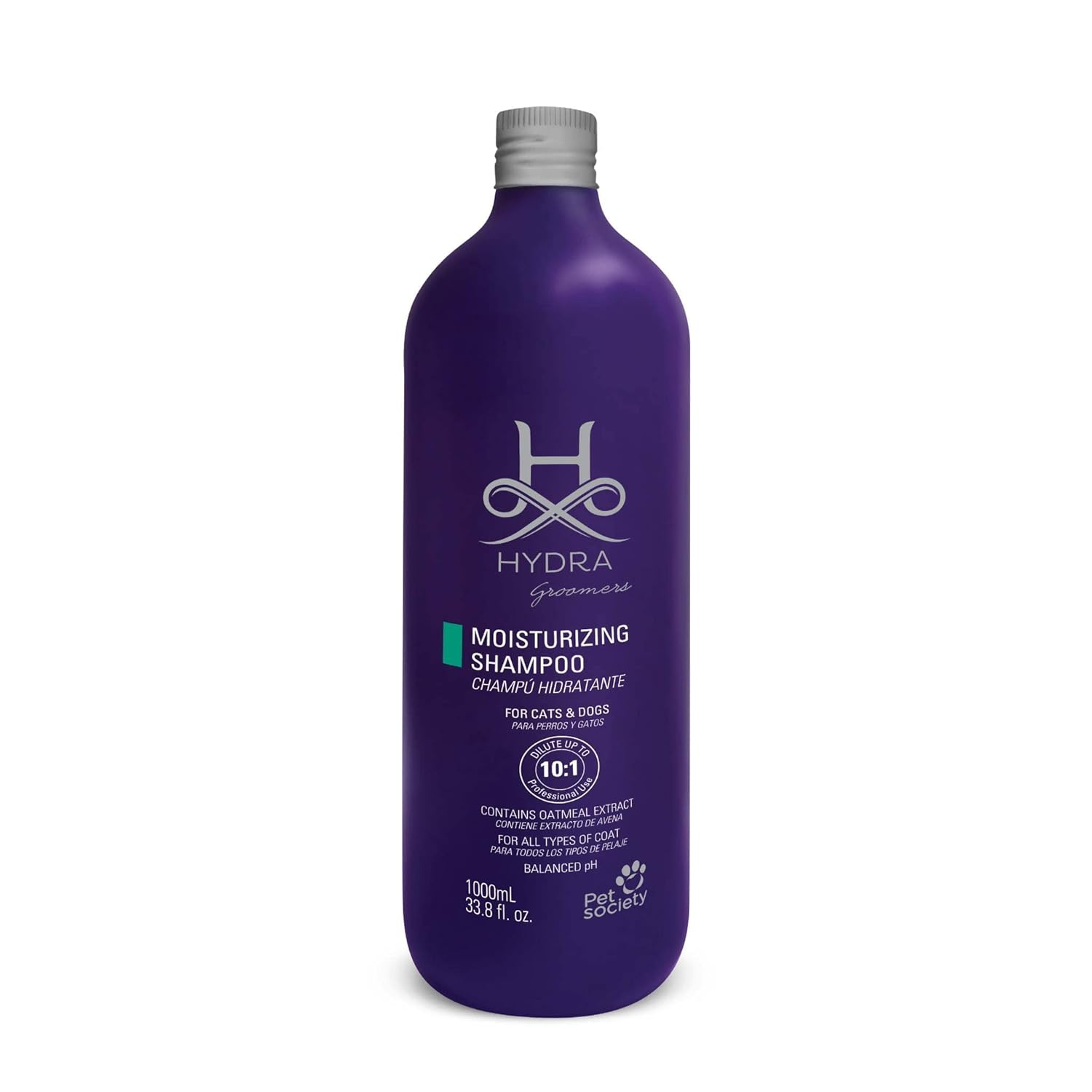 HYDRA Groomer’s Moisturizing Shampoo 1 Liters for Cats and Dogs Contains Optical Brightener Oatmeal Extract Moisturizes and Softens The Coat Ph Balance. HYDRA Groomer’s Moisturizing Shampoo 1 Liters for Cats and Dogs Contains Optical Brightener Oatmeal Extract Moisturizes and Softens The Coat Ph Balance.