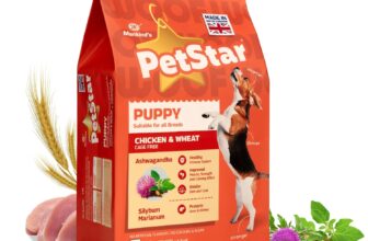 PETSTAR Mankind Puppy Dry Dog Food |1Kg | Chicken Flavour | Clinically Tested | Power of 20+ Ingredients
