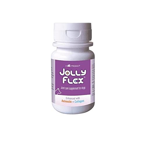 TTK Jolly Flex Joint Support Tablets for Dogs by Jolly and Cutie Pets – 30 Tabs