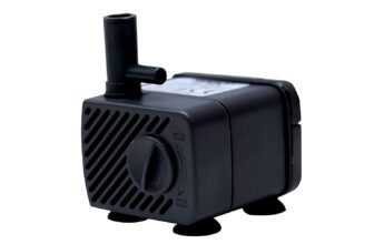Jainsons Pet Products Mini Water Fountain WP3200 Submersible Aquarium Water Pump (Power:5W, H.MAX: 0.6 M, Flow MAX:300L/H)