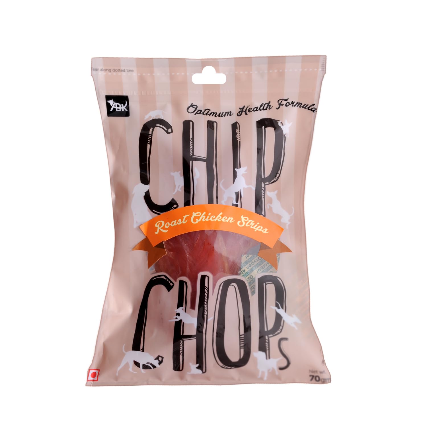 Chip Chops Chicken Strips Dog Snacks, 70 g