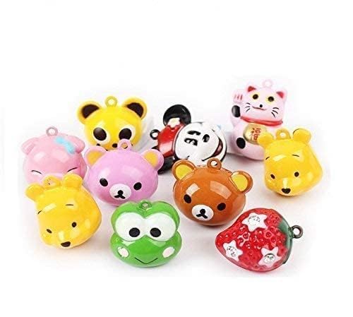 D&C PAWS Copper Charming Bell, Neck Pendant, Neck Collar Bell, Jingle Bell Collar Charm – Cute & Funny Cartoon Charming Bell for Dogs, Cats, Kitten (Pack of 1 pc, Multicolor)