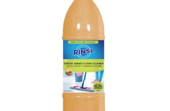 Floor & Marble Cleaner Liquid | 3X Powerful Triple Action | Kills 99.9% Germs | Chandan Fragrance | Safe for Pets & Babies – 1ltr