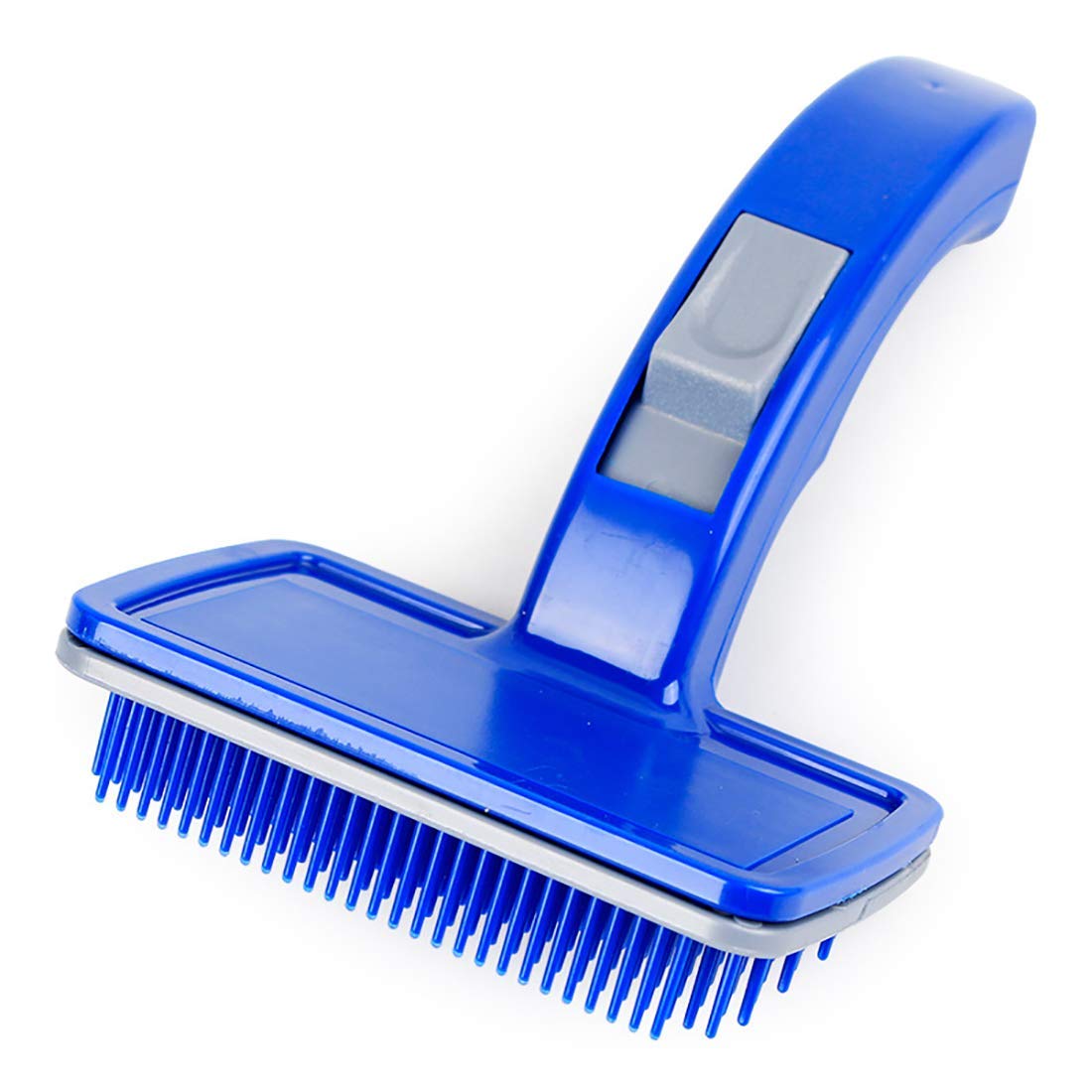 SRI Dog Plastic Slicker Brush with Press Key