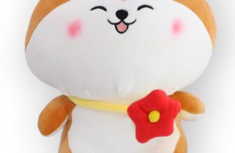 Storio Cat Flower Plush Soft Toy – 25 cm | Cute Stuffed Animal Toy for Kids | Adorable Cat Plush Doll for Girls & Boys | Soft Cuddly Toy for Baby Room Decor & Gifting (Pack of 1)