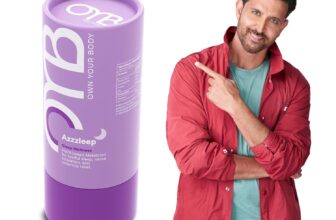 OYB Azzzleep Plant Based Sleep Supplement with 10mg Melatonin | Sleep Wellness Capsules for Relaxation and Restful Nights | Natural Sleep Cycle Gentle Formula – 30 servings