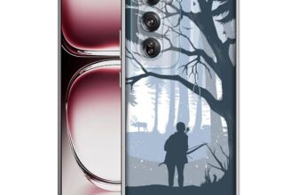 Hunter Design Printed Silicon Soft TPU Back Case Cover for Oppo Reno 12 Pro 5G